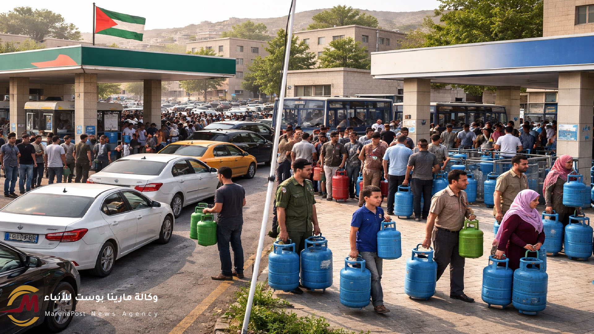 "الغاز والنفط في الضفة الغربية اليوم: متوفر لكن بأسعار مرتفعة وسط السوق الفلسطيني"