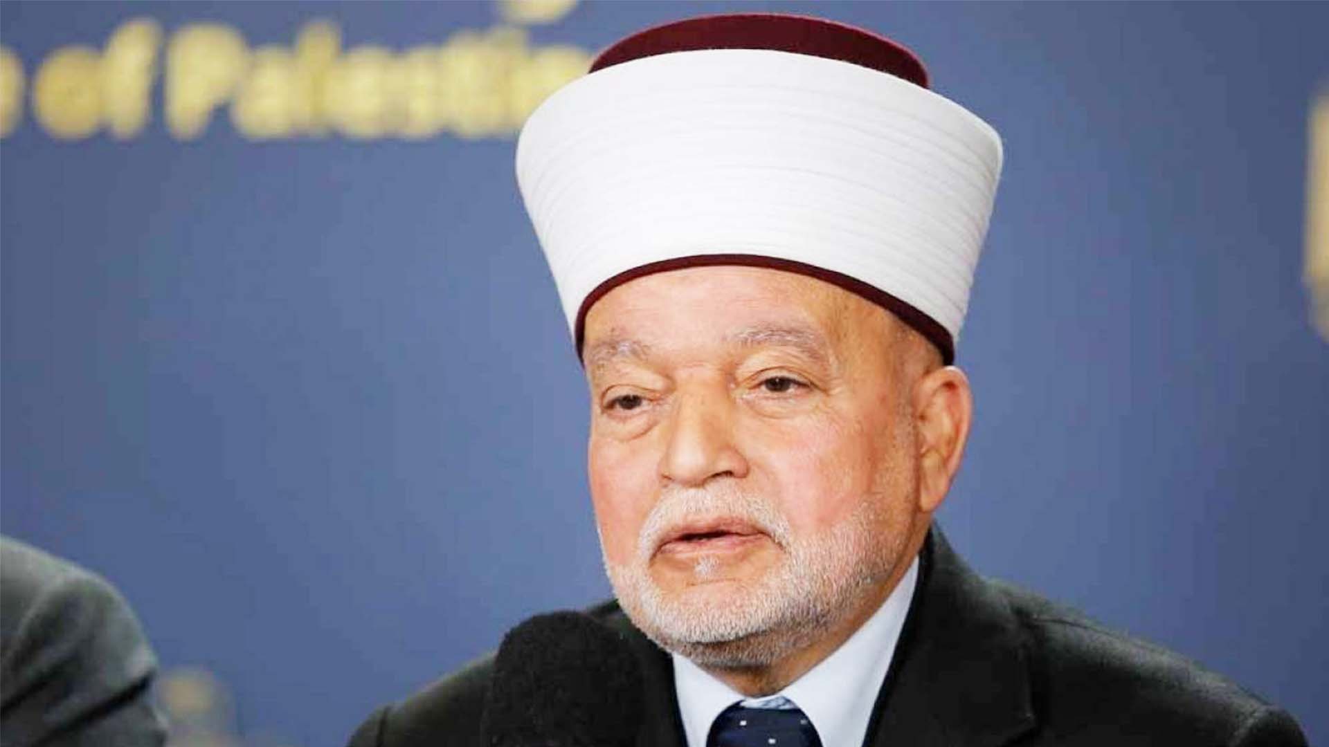 المفتي العام للقدس يعلن أن غداً  الأربعاء أول أيام شهر رمضان المُبارك